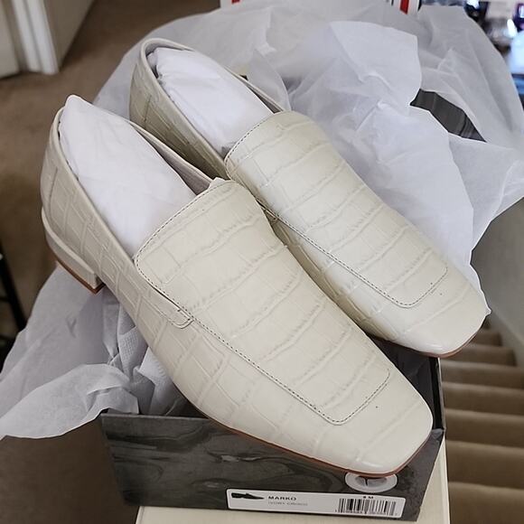 Jeffrey Campbell Marko Croc Embossed Loafer 8 - Picture 11 of 12